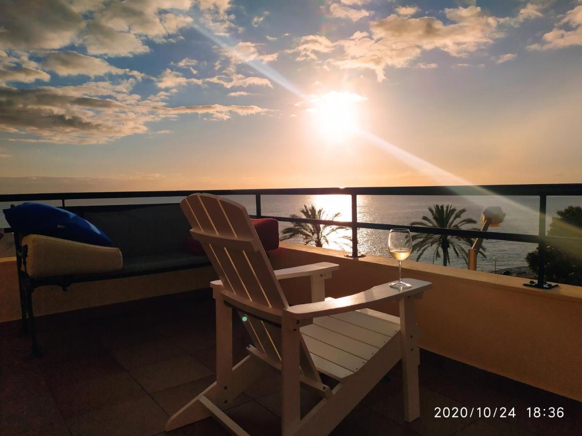 Penthouse Marina Sol Apartment Madalena do Mar Luaran gambar