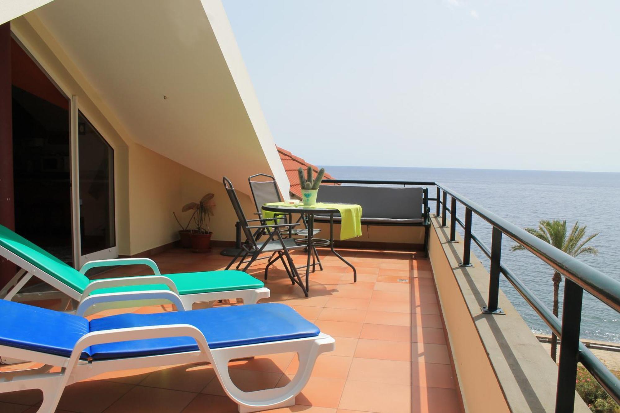 Penthouse Marina Sol Apartment Madalena do Mar Luaran gambar